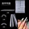 Nuevo Papel de Película para Uñas Artísticas de Uñas Extensión de Uñas Sin Papel Uña de Fototerapia Rápida Uña de Cristal Película Transparente para Uñas Molde para Extensión de Uñas