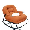 Sofá mecedora perezoso para uso doméstico en balcón, silla para siesta en sala de estar de ocio, mecedora individual, sillón reclinable popular para dormitorio para descanso a mediodía