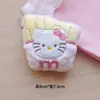 Colgante de Muñeca Gatito Forma de Comida Muñeco de Felpa Periférico Kt Colgante para Mochila de Estudiante Broche Venta al por Mayor