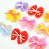 Hilo de Nieve de Primavera y Verano Cuentas de Colores Pelo de Mascota Flor Accesorios para el Cabello Pasador Pasador Lazo Accesorios para la Cabeza Tendón de Goma en stock
