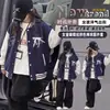 Chaqueta de Béisbol para Niñas de Primavera y Otoño, Abrigo Holgado para Niñas, Modelo Nuevo 2026 Chaqueta de Béisbol, Top Deportivo Casual para Niños Mayores