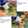 Pintura de Diamantes Transfronteriza Pegamento Aclarador Agente Protector DIY Diamante 5D Punto de Cruz Sellador de Superficie Pegamento Fijador Aclarador