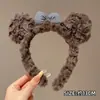 Diadema de Peluche Antideslizante Linda para Lavado de Cara 2026 Nuevo Estilo Diadema para Mujeres Aplicación de Mascarilla Goma para el Pelo Pinza para el Pelo Tocado