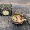 ¿Velas Aromáticas de Cera de Soja con Flores Secas? Vela Perfumada de Fuegos Artificiales de Acompañamiento para Bodas