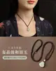 Pingente autêntico de Buda Maitreya em jade natural de Hetian para mulheres, colar com pingente de cabeça de Buda em jade, pingente pequeno de Buda em jade.