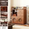 Armário Buffet Escritório Conjunto de Chá Armário de Chá Rack de Armazenamento Sala de Estar de Casa Rack de Armazenamento Novo Estilo Chinês Mesa de Chá Armário Lateral