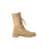 Suministro Transfronterizo de Botas de Combate de Gran Tamaño Color Arena con Caña Alta, Botas del Desierto, Botas de Combate para Exteriores de Jungla Panama de Caña Alta