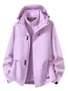 Chaqueta 3 en 1 Tuojia para Hombres y Mujeres, Senderismo y Viajes al Aire Libre, Resistente a Tormentas, Cortavientos e Impermeable, Conjunto de Dos Piezas, Venta al por Mayor