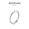 Anillo de plata de ley s925 transfronterizo, estilo coreano, sencillo y popular, para parejas femeninas, joyería fina europea y americana al por mayor.