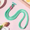 Cordón para Teléfono Color Sólido Cuerda Larga Antiperdida Bandolera Lateral Cordón para Teléfono Cuerda Colgante Antiperdida Colgante Resistente Personalizado Correa para el Hombro Cuerda de Colores