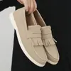 Mocasines estilo minimalista Birkenstock para hombre, zapatos casuales planos cómodos y ligeros de otoño, mocasines para commuting y oficina de hombre
