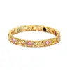 Venta Caliente Transfronteriza Moda Europea y Americana Pulsera Magnética Desmontable con Forma de Corazón Aleación Ecológica Incrustaciones de Pedrería Pulsera Ajustable para Mujer