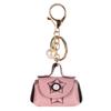 Mini llavero de aromaterapia con llavero de coche transfronterizo, bolsa de almacenamiento de cuero sintético de color.