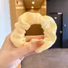 Scrunchie de Renda Estilo Coreano para Mulheres 2026 Novo Estilo Elástico de Cabelo Estilo Preguiçoso Corda de Cabelo Grande Acessório para Coque Flor de Cabelo