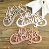 Limão verde coreano DIY decorações pendentes de madeira Gummy Carta Marca Árvore de Natal Placa Pingente Decorativo Cross-Border