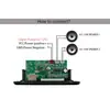 Módulo Bluetooth MP3 5.0 placa decodificadora de audio placa receptora placa amplificadora de potencia canal dual 2x15W DC5V-32V