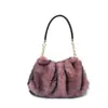 Bolsa de Felpa Linda para Mujer Otoño/Invierno 2026, Bolsa Nube de Gran Capacidad, Bolso de Hombro Único de Lujo Ligero, Transfronterizo