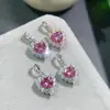 Explosiones aman Alexander colgante de piedra de color para mujer plata de ley s925 incrustado piedra 6mm salida de fábrica
