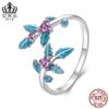 Evelle Requintado Holly Leaves Orelha Gancho Anel terno s925 Sterling Silver Joker Jóias Explosões Transfronteiriças Femininas
