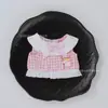 Ropa para muñeca de 10 cm, camiseta de manga corta, chaleco para muñeca, colección de atuendos para muñeca Labubu de 17 cm