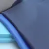 Tejido de poliéster 2*2 acanalado 220g tejido de punto elástico para puños, cuellos, camisetas básicas, prendas de manga corta, material acanalado