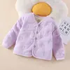 Jaqueta de Uniforme Escolar Infantil de Três Camadas, Casaco de Algodão para Meninas, Jaqueta Interna de Algodão para Meninos, Duplo Algodão com Lã, Quente para Crianças Mais Velhas