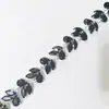 Cadena de garra para soldar strass al por mayor de fábrica, cadena de código de fantasía para bricolaje, accesorios de decoración para equipaje y ropa