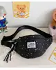 Nueva bolsa cruzada de lona ligera para el pecho, riñonera de nicho para mujer, bolsa de deporte tipo dumpling simple y versátil, bolso de hombro resistente al agua