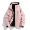 Jaqueta de Trekking Três em Um Estilo Bo Tong para Homens e Mulheres com Forro de Fleece à Prova de Vento Impermeável Roupas de Montanhismo para Entrada no Tibete Jaqueta Softshell