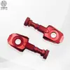 Modificación de motocicleta Aleación de aluminio CNC Ajustador de cadena Yamaha LC135 Regulador de cadena V8 Decoración del basculante trasero