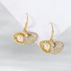 Colección de collares de vida marina para mujer cobre con incrustaciones de circonio chapado en oro real colgante estrella de mar delfín pez dorado cadena clavicular collar femenino