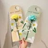 Caja Pequeña Individual de Flores para el Día del Maestro, Tarjeta de Flores de Mano, Caja de Arreglo Floral, Caja de Regalo Floral, Bolsa para Empaquetar Ramo, Caja de Flores de Mano