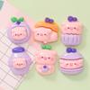 Lindo pastel de arándanos Piggy, bricolaje, crema pegamento, funda para teléfono, llave, hebilla de zapato, horquilla, accesorios de joyería de resina al por mayor