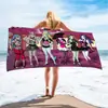 Halloween Dterol Monster High School Ls Toalla de Playa Toalla de Playa Poliéster Completo Nshigh Muñeca Transfronteriza Mo