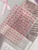 Yitu Pegatinas para Uñas con Patrón de Hormiga Pegatinas de Gelatina con Lazo Decoraciones de Arte de Uñas Coloridas 3D al por Mayor Yt7225