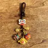 Llavero de Coche Tendencia Nacional Danza del León Colgante de Bolso Bestia Devoradora de Oro Dios de la Riqueza Llavero Colgante Accesorios Hebilla de Seguridad Accesorios Colgantes del Dios de la Riqueza