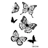 Pegatinas de Tatuaje Temporales Originales Transfronterizas de Jugo Herbal Pequeñas Frescas Semi-Permanentes para Fiesta DIY Regalo Pegatinas de Tatuaje Temporales Venta al por Mayor
