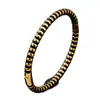 Pulseira de Aço Inoxidável com Gravação Floral, Design de Nicho, Nó de Bambu em Forma de Diamante, Pulseira de Aço Titânio da Moda Estilo Europeu e Americano Ins para Mulheres