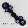 Fita Étnica Tecida à Mão com Design de Quatro Rodas para Hanfu e Qipao, Botões Decorativos com Strass Coloridos Costurados à Máquina, Caixa de Presente e Botões Decorativos para Convite de Casamento