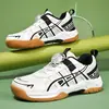 Zapatillas Deportivas de Bádminton Modelo Nuevo 2026 para Otoño, Niños con Hebilla Giratoria, Tenis de Mesa para Niños, Zapatillas de Tenis Casuales para Niñas