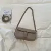 2026 Verano Nuevo Bolso de Hombro Cruzado Simple para Mujer Estilo Coreano Color Sólido para el Trabajo y el Trayecto Bolso Elegante de Axila