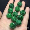 Ruyi Luton Flor de Ciruelo Seco Verde Imitación Jade Perla Dispersa Esmeralda Dragón de Hierro Accesorios de Joyería Perla Dispersa
