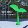 Decoración de Coche Techo Árbol Pequeño Brote Pegatina 3D Flor Pequeña Hierba Pequeña Adorno Lindo Accesorio de Coche