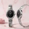 Superventas Transfronterizo Mismo Estilo que la Emperatriz Viuda Hueso de Serpiente Reloj de Mujer Personalidad Sencilla Pitaya Saturno Reloj de Pulsera de Cuarzo