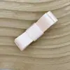 Pinza para el Cabello Doble Capa Estilo Coreano Simple con Lazo, Pinza para Flequillo, Cinta de Satén, Versátil para el Trayecto Diario, Elegante y Adecuada para Recoger el Cabello Suelto