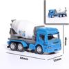 Coche de Aleación 1:64 Juguete para Niño Vehículo de Ingeniería Artificial Vehículo de Transporte de Basura Urbana Modelo Excavadora Coche Deslizante