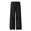 Moda Masculina Nova Primavera 2026 98% Fibra de Poliéster 2% Elastano - Lelisi Aproximadamente 270g Calça Reta Tendência