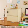 Armário Pequeno de Metal para Uso Doméstico, Armário com Senha para Quarto, Armário de Arquivos, Armário Pequeno de Metal para Mesa de Estudante, Armário para Dormitório de Meninas, Armário de Armazenamento