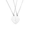 Joyería Europea y Americana al por Mayor Collar con Letras Láser de Amor Conjunto Combinado de Moda Acero Inoxidable Regalo de Acción de Gracias