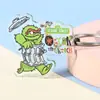 Chaveiro de Acrílico Personalizado Desenho Animado DIY Marca Mercadoria Imagem Cultural Pingente Lembrança Personalizada